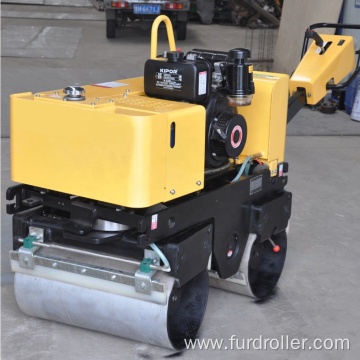 Walk-behind diesel asphalt small road roller double drum roller compactor FYL-800C